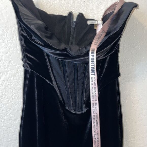 House of CB Thalia Velvet Corset Dress size small NWT $285 - Picture 7 of 7